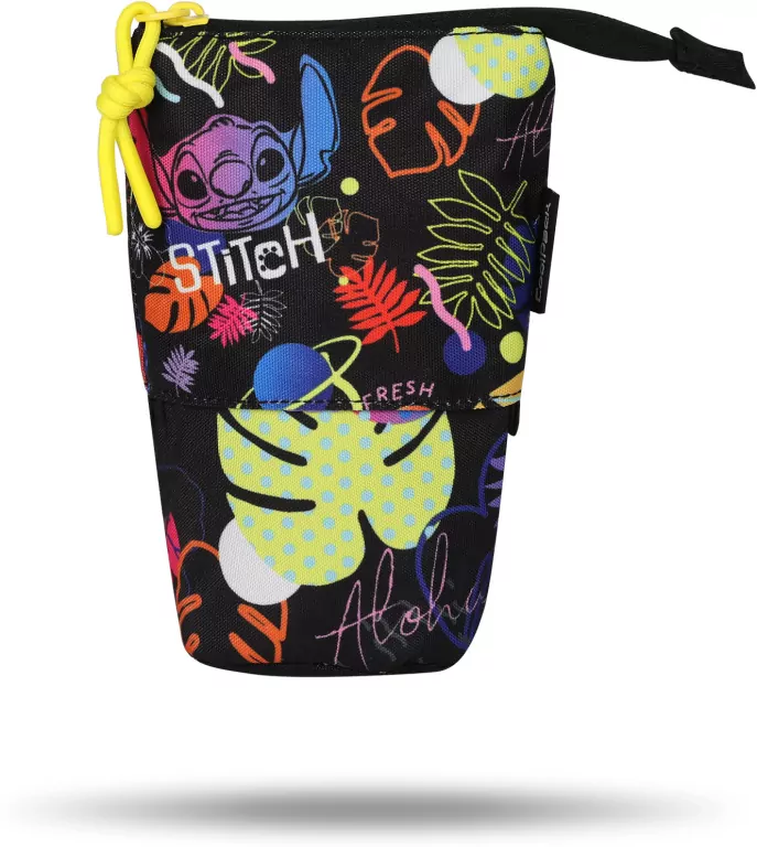 Piórnik saszetka Disney black mona Stitch - tantis.pl