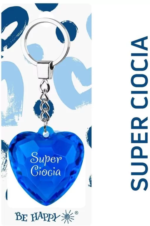 Brelok serce super ciocia - tantis.pl
