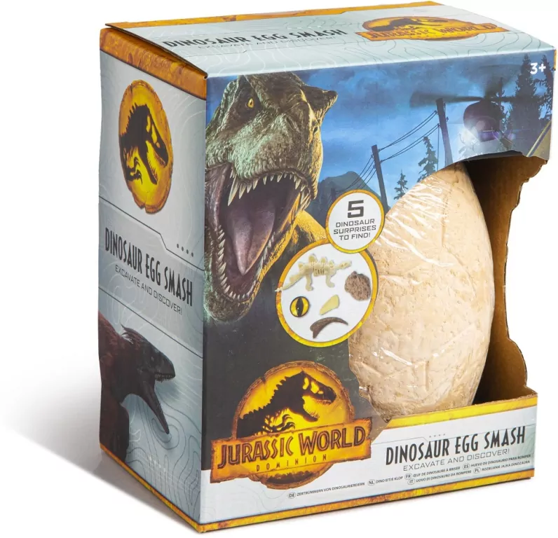 Jurassic World duże jajo dinozaura wykopaliska 93-0055 - tantis.pl
