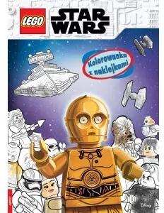 LEGO® Star Wars. Kolorowanka z naklejkami - tantis.pl