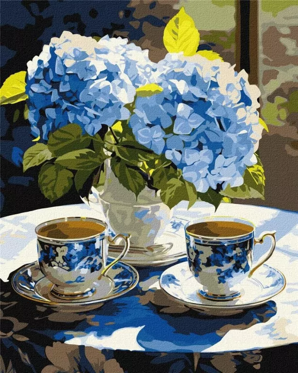 Malowanie po numerach. Wykwintna kompozycja 40x50 - tantis.pl