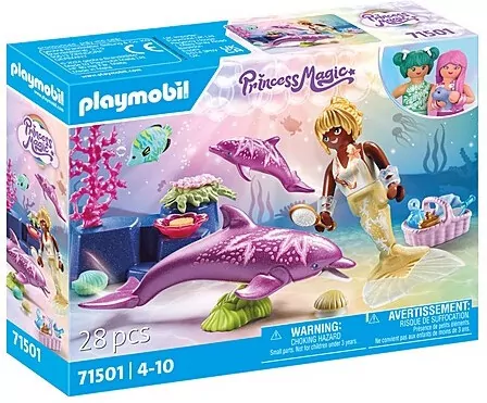 Syrenka z delfinami. Princess Magic 71501 - tantis.pl