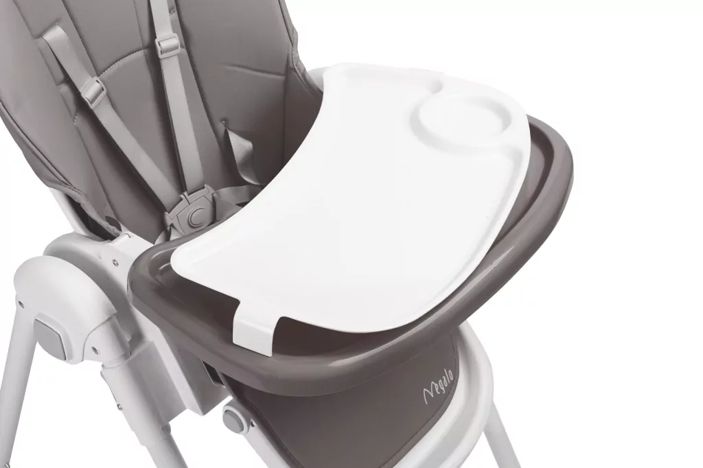 Caretero Krzesełko do karmienia Megalo dark grey - tantis.pl