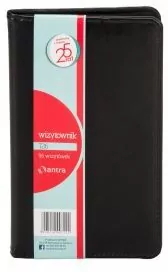 Wizytownik 96 trzyklatkowy 726 czarny ANTRA - tantis.pl