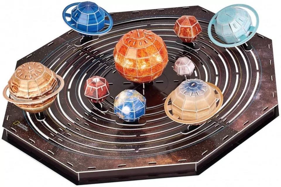 Puzzle 3D. National Geographic. Układ Słoneczny - tantis.pl