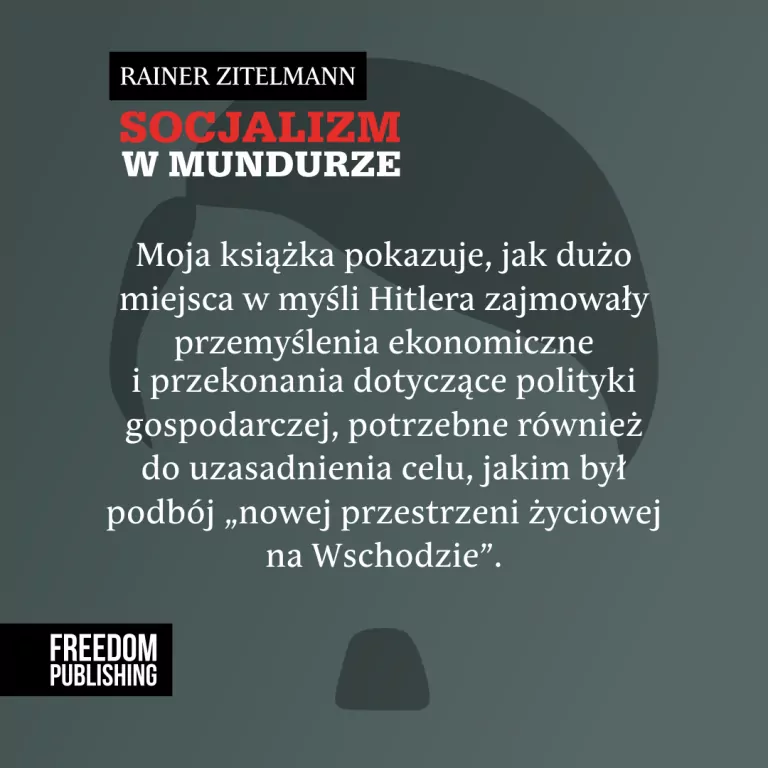Socjalizm w mundurze. Adolf Hitler i jego wizja... - tantis.pl
