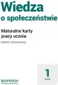 Wiedza o społeczeństwie 1. Zakres rozszerzony. Maturalne karty pracy - tantis.pl