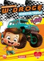 W drogę. Monster Trucki z naklejkami - tantis.pl