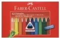 Kredki świecowe trójkątne Faber-Castell 12 kolorów - tantis.pl