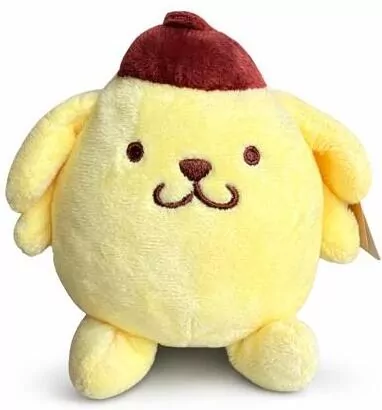 Brelok pluszowy Hello Kitty Pompompurin 13cm - tantis.pl