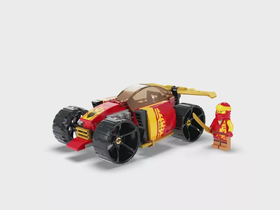 LEGO® Ninjago®. Samochód wyścigowy ninja Kaia EVO. 71780 - tantis.pl