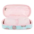 Piórnik saszetka z wewnętrzną klapką Pusheen mint - tantis.pl
