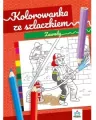 Kolorowanka ze szlaczkiem. Zawody - tantis.pl