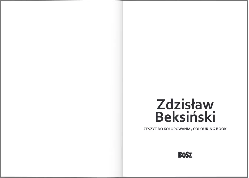 Zdzisław Beksiński. Zeszyt do kolorowania - tantis.pl