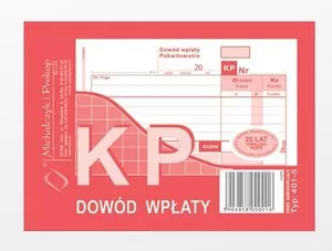 KP dowód wpłaty. Druk 401-5 - tantis.pl