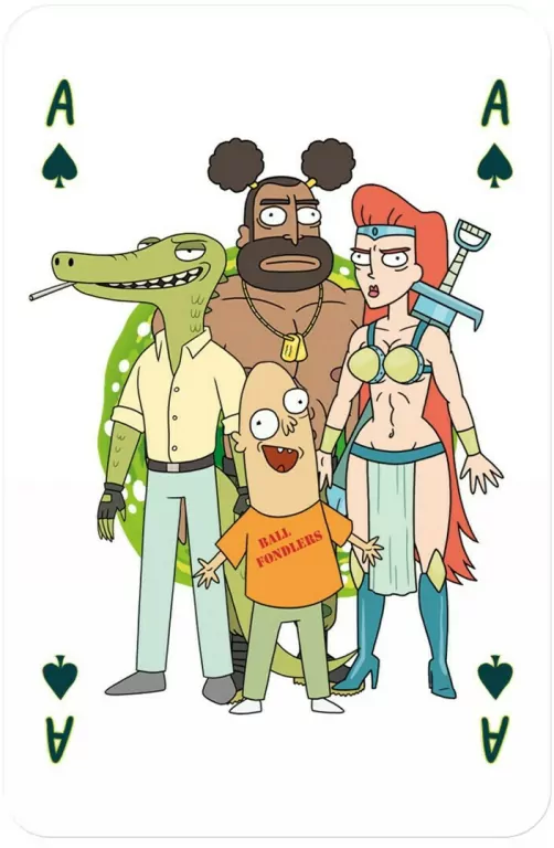 Waddingtons No. 1. Karty do gry. Ricky and Morty - tantis.pl