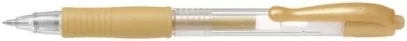 Długopis żelowy Pilot G2 metalic złoty, cena za - tantis.pl
