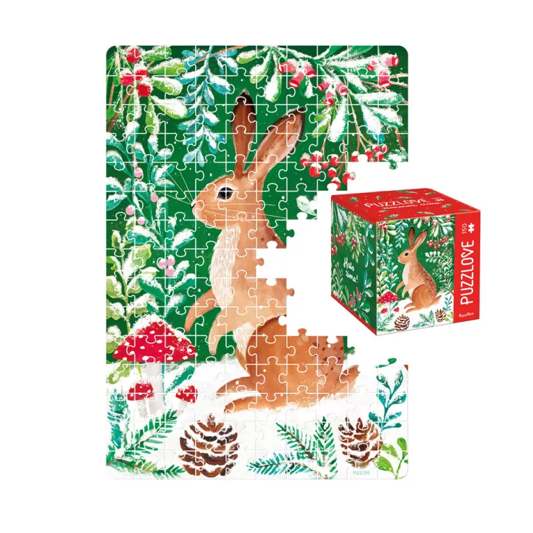 CzuCzu. Puzzlove. Zima Cisza 150 el. - tantis.pl
