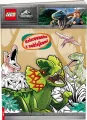 Lego® Jurassic World. Kolorowanka z naklejkami - tantis.pl