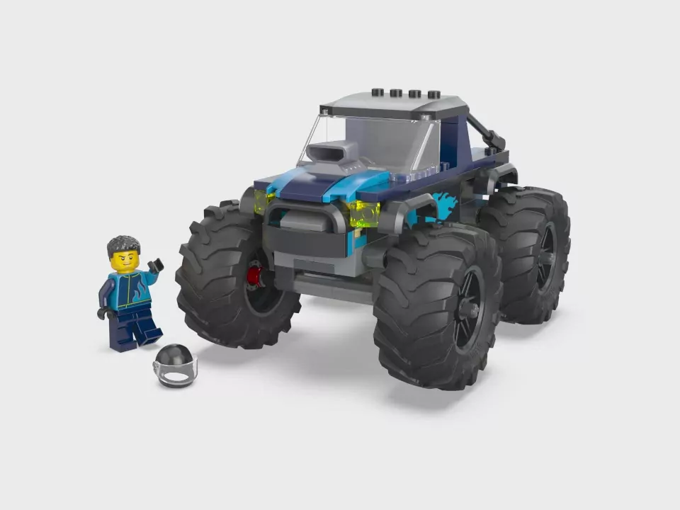 LEGO® City. Niebieski monster truck 60402 - tantis.pl