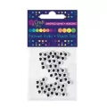 Samoprzylepne ruchome oczka 6 mm, 50 szt. (KSOC-013) - tantis.pl
