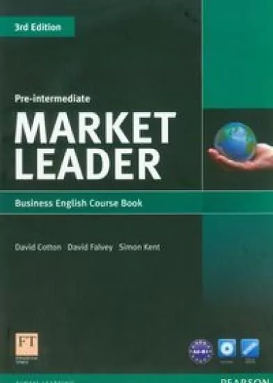 Market Leader. 3rd Edition. Pre-Intermediate. Poziom A2-B1. Business English Course Book + DVD. Podręcznik - tantis.pl