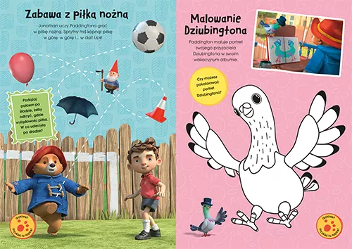 Podróże. Przygody Misia Paddingtona. Moje pierwsze zadania do wyklejania - tantis.pl