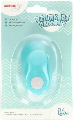 Dziurkacz ozdobny 1,6cm. Koło Mix - tantis.pl