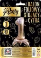 Balon foliowy stojący 1 rose gold 81cm - tantis.pl