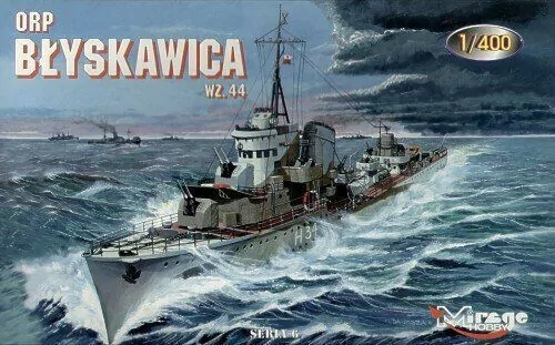 ORP Błyskawica WZ.44. Model plastikowy - tantis.pl