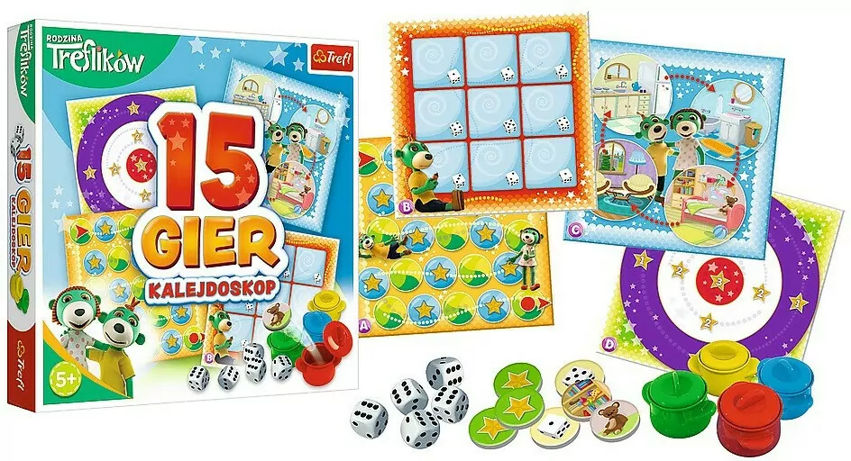 Kalejdoskop 15 gier. Trefliki - tantis.pl
