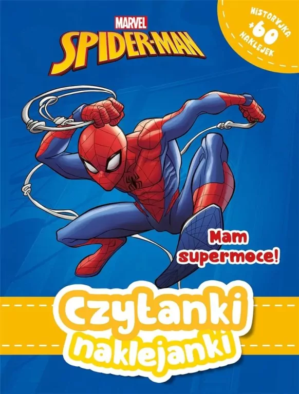Mam supermoce. Czytanki naklejanki. Marvel Spider-Man - tantis.pl