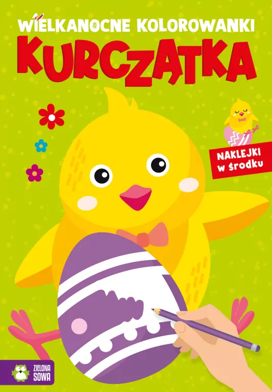 Kurczątka. Wielkanocne kolorowanki - tantis.pl