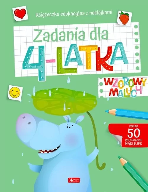 Zadania dla 4-latka. Wzorowy maluch - tantis.pl