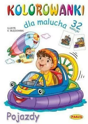 Pojazdy. Kolorowanki dla malucha