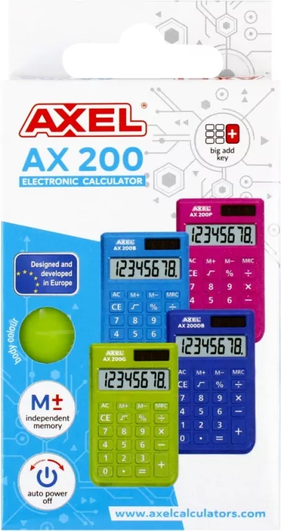 Kalkulator Axel AX-200G - tantis.pl