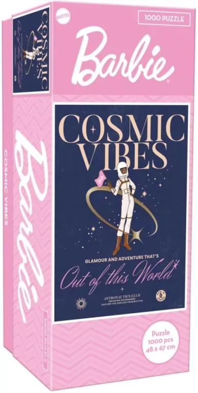 Puzzle 1000 Barbie Cosmic Vibes - tantis.pl