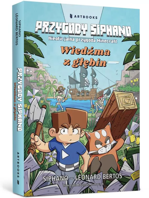 Minecraft. Przygody Siphano. Siphano i Wiedźma... - tantis.pl