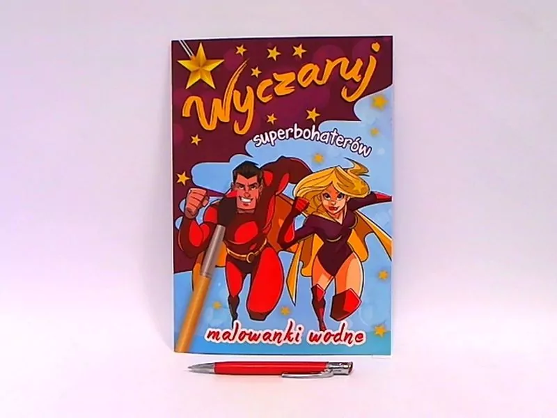 Wyczaruj superbohaterów. Malowanki wodne - tantis.pl