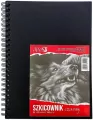 Szkicownik A4/30K 140g czarny - tantis.pl