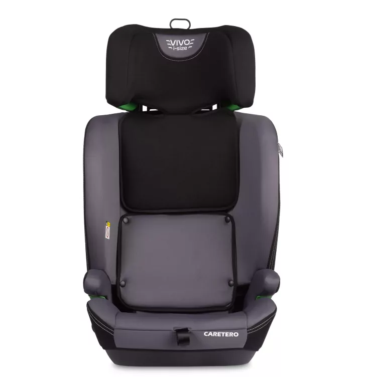 Caretero Fotelik Vivo grafitowy (76-150cm) - tantis.pl