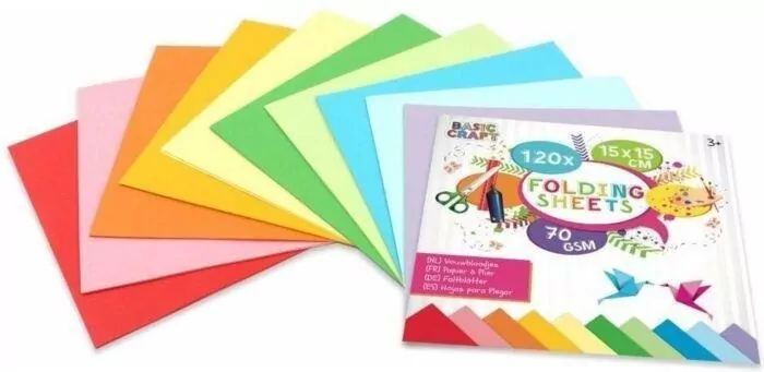 Blok kartek kolorowych 15x15cm - tantis.pl