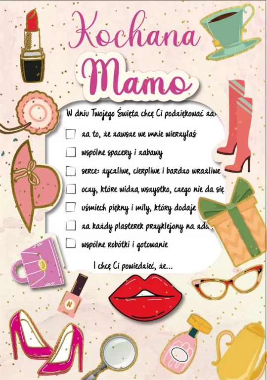 Karnet B6 Mama - tantis.pl