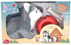 Piesek na baterie z akcesoriami