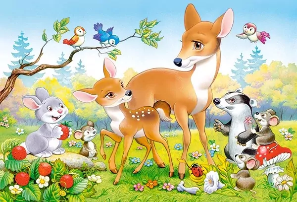 Puzzle 40 maxi. Little Deer - tantis.pl