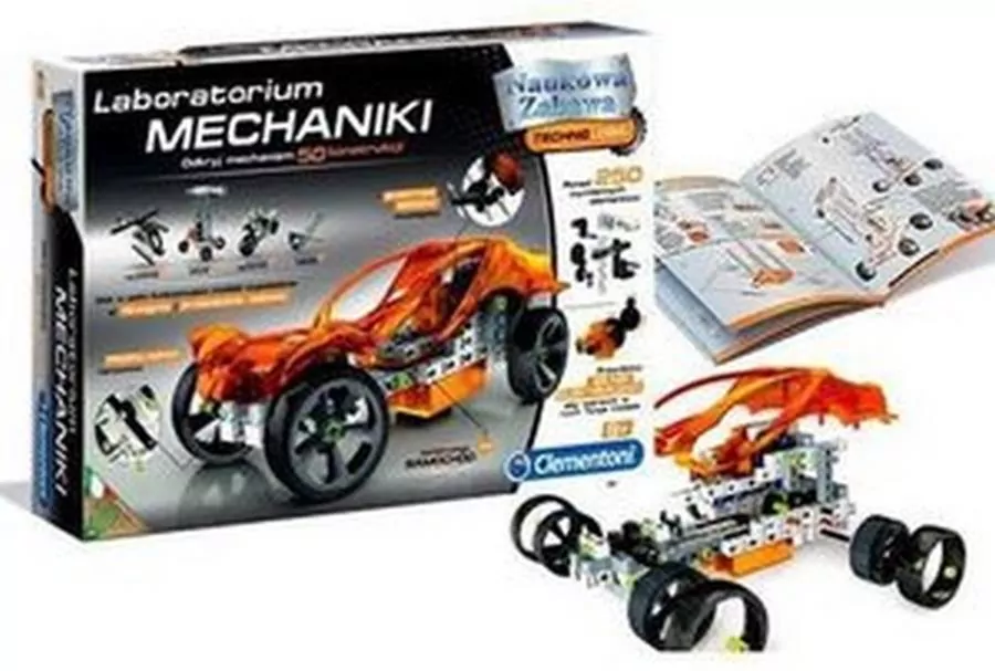 Odkryj mechanizm 50 konstrukcji. Laboratorium Mechaniki. Naukowa zabawa. 60595 - tantis.pl