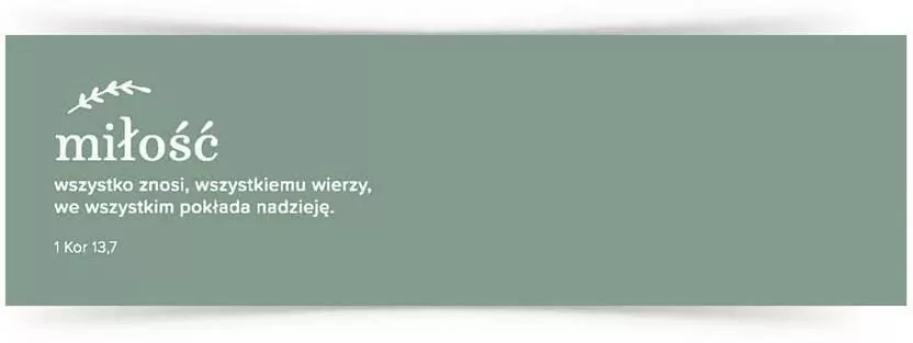 Zakładka duża - Miłość wszystko - tantis.pl