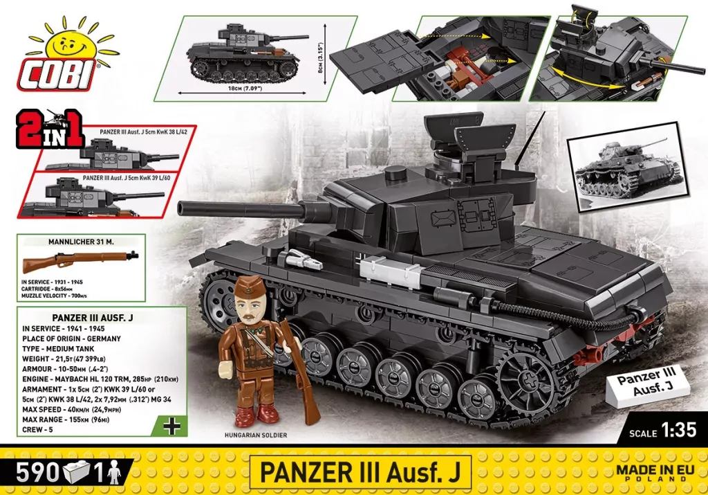 Historical Collection Panzer III Ausf. J - tantis.pl