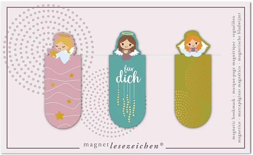 Zakładki magnetyczne - Anioły - tantis.pl