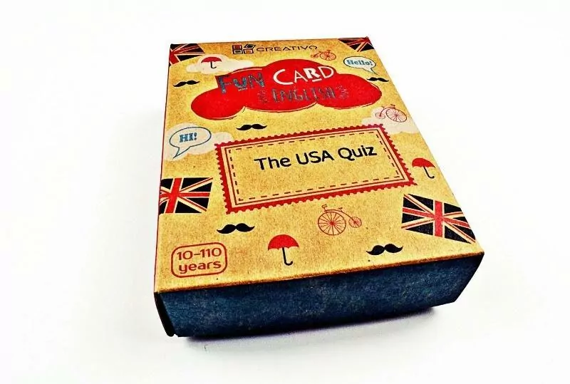 Fun Card English. The USA Quiz - tantis.pl